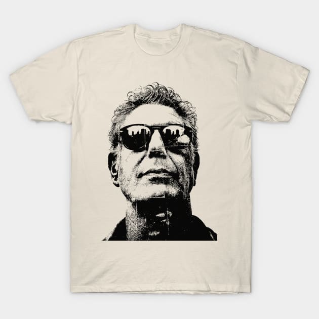 Anthony Bourdain T-Shirt by wallofgreat